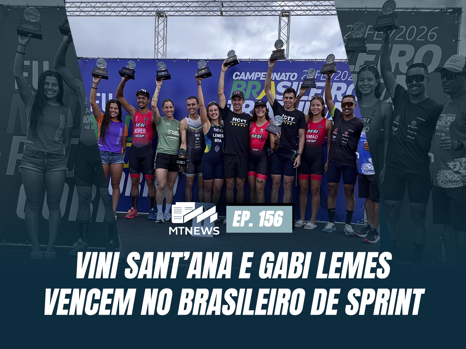 MT News #156 - Vini Sant’ana e Gabi Lemes vencem no Brasileiro de Sprint